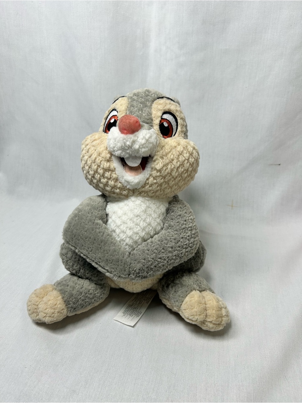 Disney Gray and Cream Thumper Plush Bunny Toy